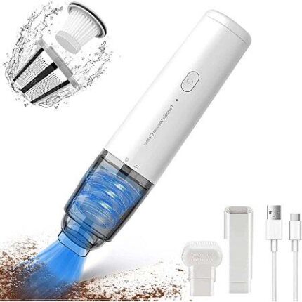 Aspirateur de table sans fil
  rechargeable 8000PA blanc