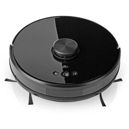 NEDIS Aspirateur Robot Navigation par
  laser Wi-Fi Capacité Réservoir 0.6L
